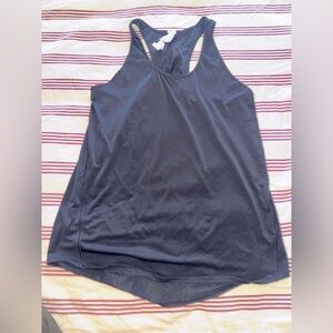Lululemon Black Essential Pleated Tank Top